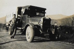 Varly-Hargraves-with-old-Thornycroft-bus-carting-cream-to-the-Kiewa-Factory-Coral-Bank-VIC-002